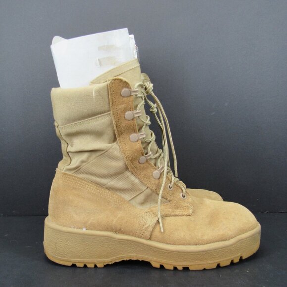 Altama PJ 12-12 SPMICI-13-0-1018 Men Tan Light Assault Boots Vibram Sole Size 7W - Picture 8 of 12